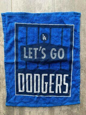 Los Angeles Dodgers Lets Go Dodgers Rally Towel SGA 2018 World Series Game 5 New
